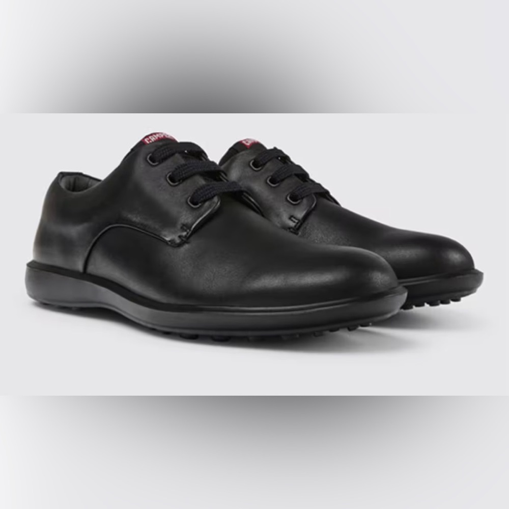 Camper Black brogue shoes for men -ATOM WORK